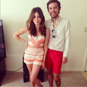 BCBGeneration 2 piece trendy boho set