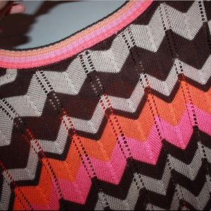 dELiA*s Striped/Zig-Zag Shirt