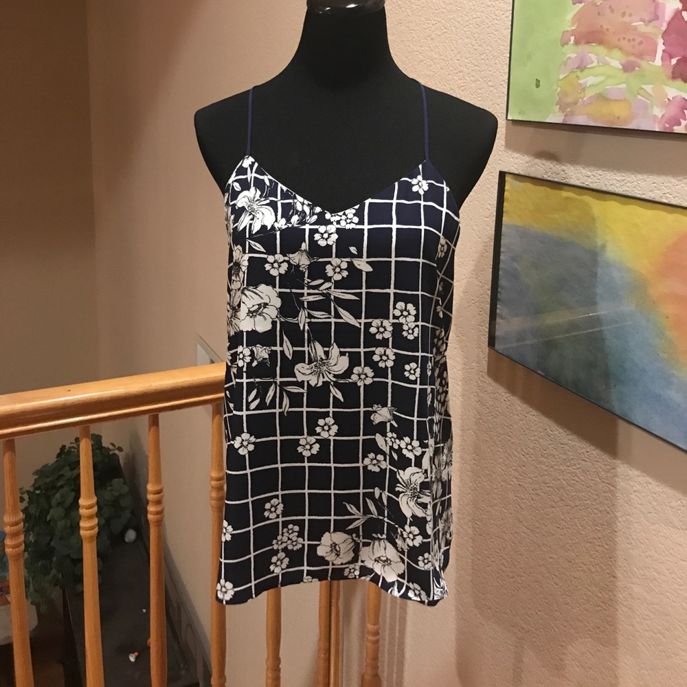 Reservable Express Navy/White Barcelona Tank