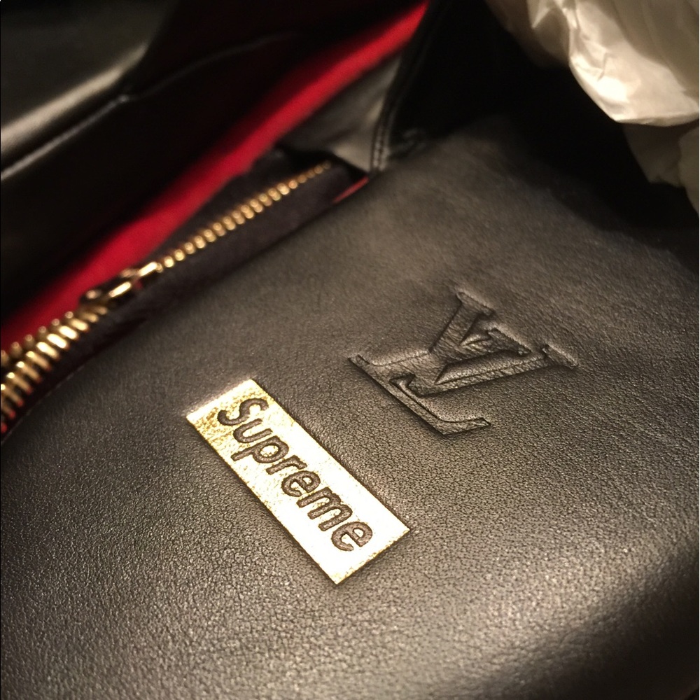 Supreme Louis Vuitton loafer... Hugh Slipper