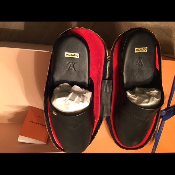 Supreme Louis Vuitton loafer... Hugh Slipper