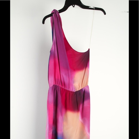RORY BECA multicolor tiedye OneShoulder silk dress - Picture 5 of 7