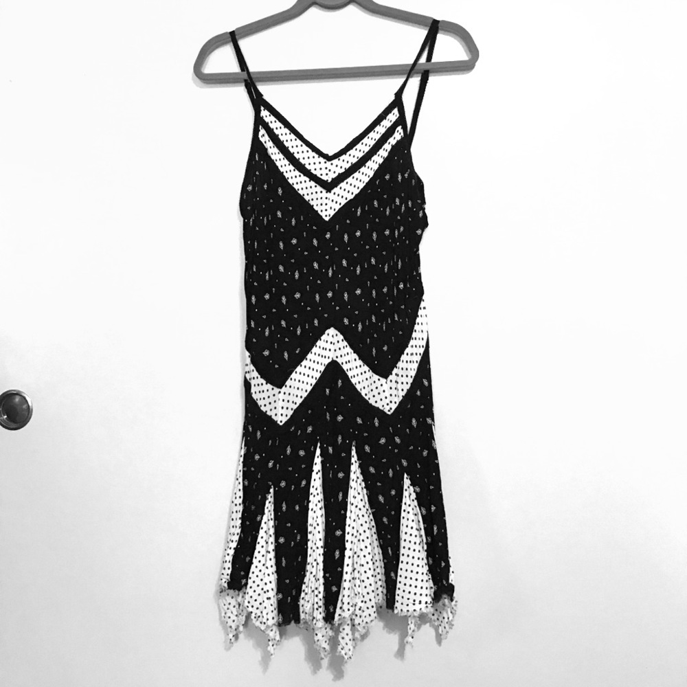 Free People B&W slip