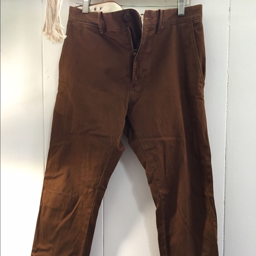 Men's J Crew Broken-in Chino 484 Fit - Tobacco