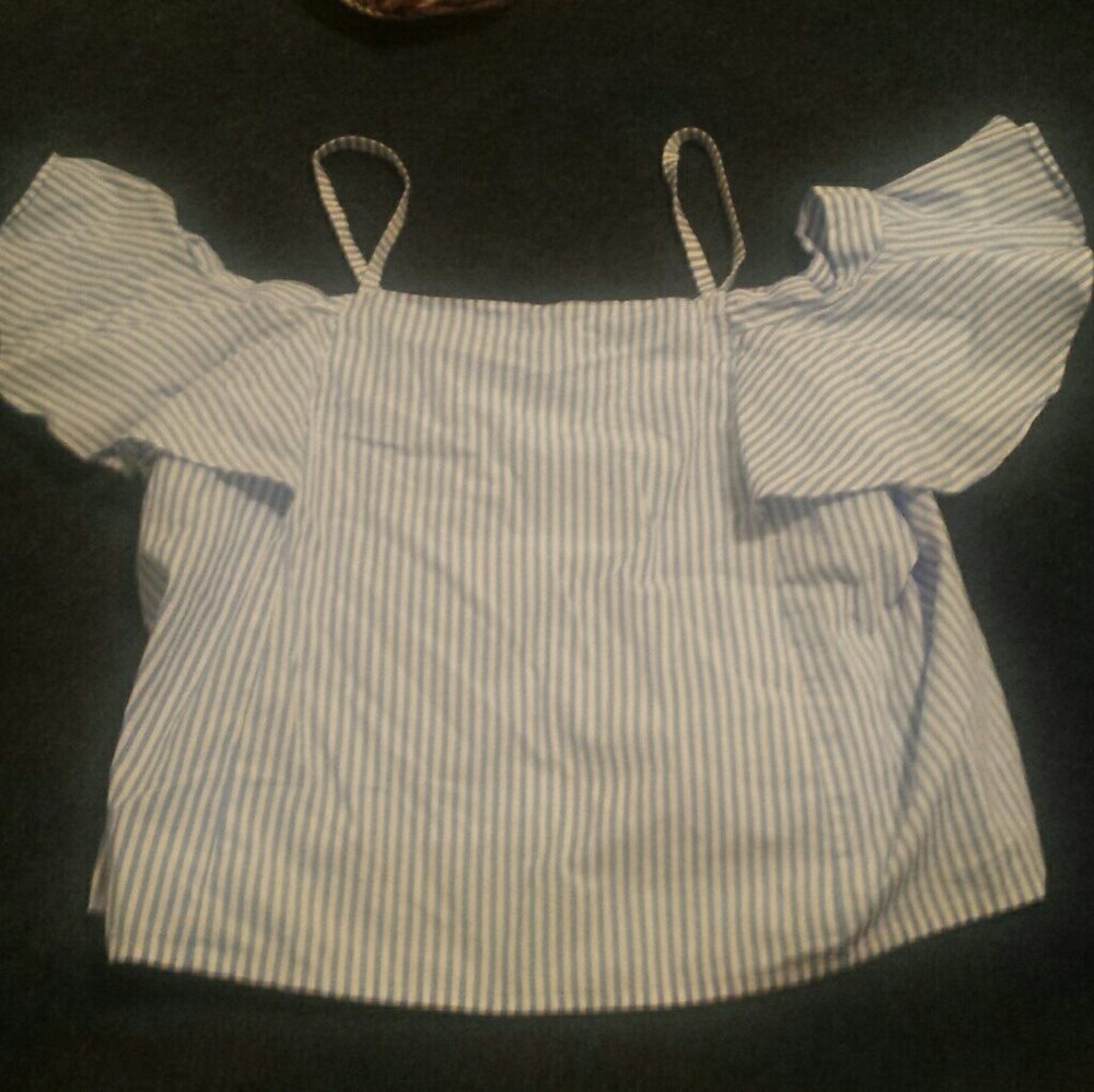 💖 off the shoulder ruffle top💖