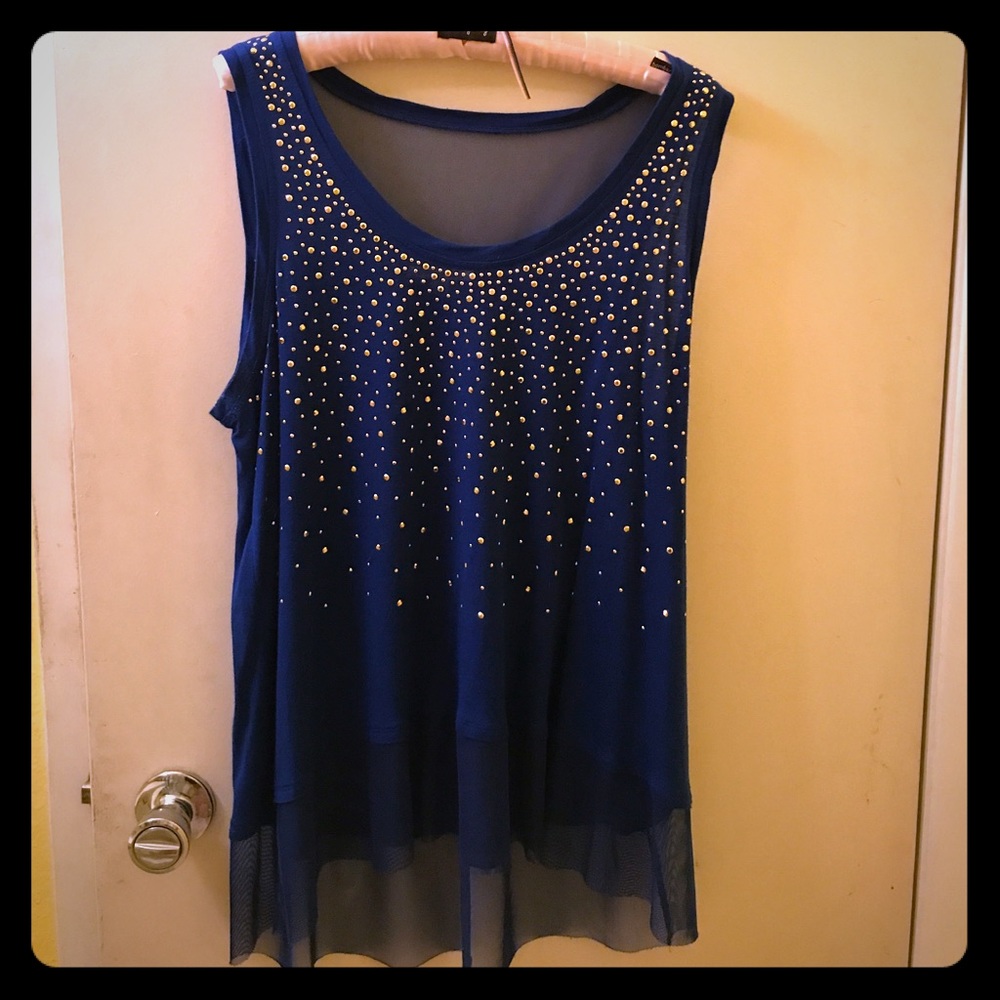 Sparkly date night top