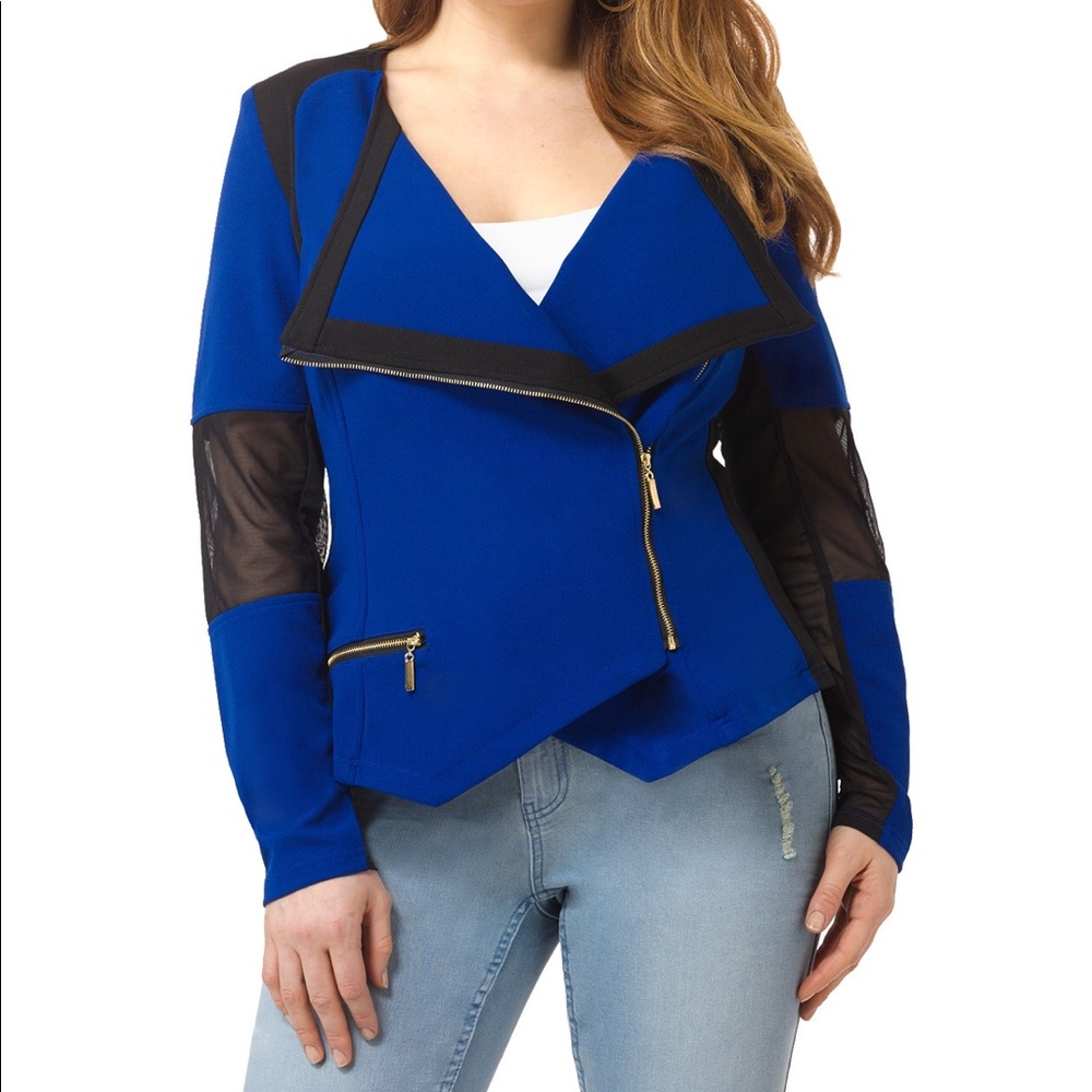 City Chic MONO BIKER JACKET