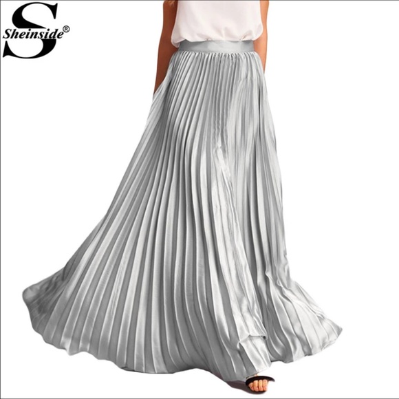 Pleated Maxi Skirt - Picture 1 of 1