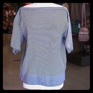 Talbots - knit boat neck top