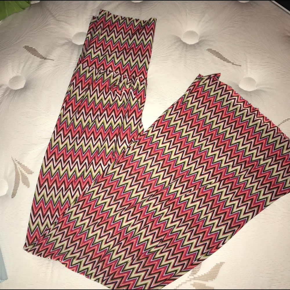Chevron pants