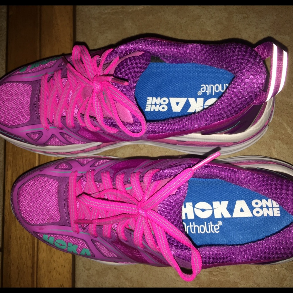 Hoka shoes!