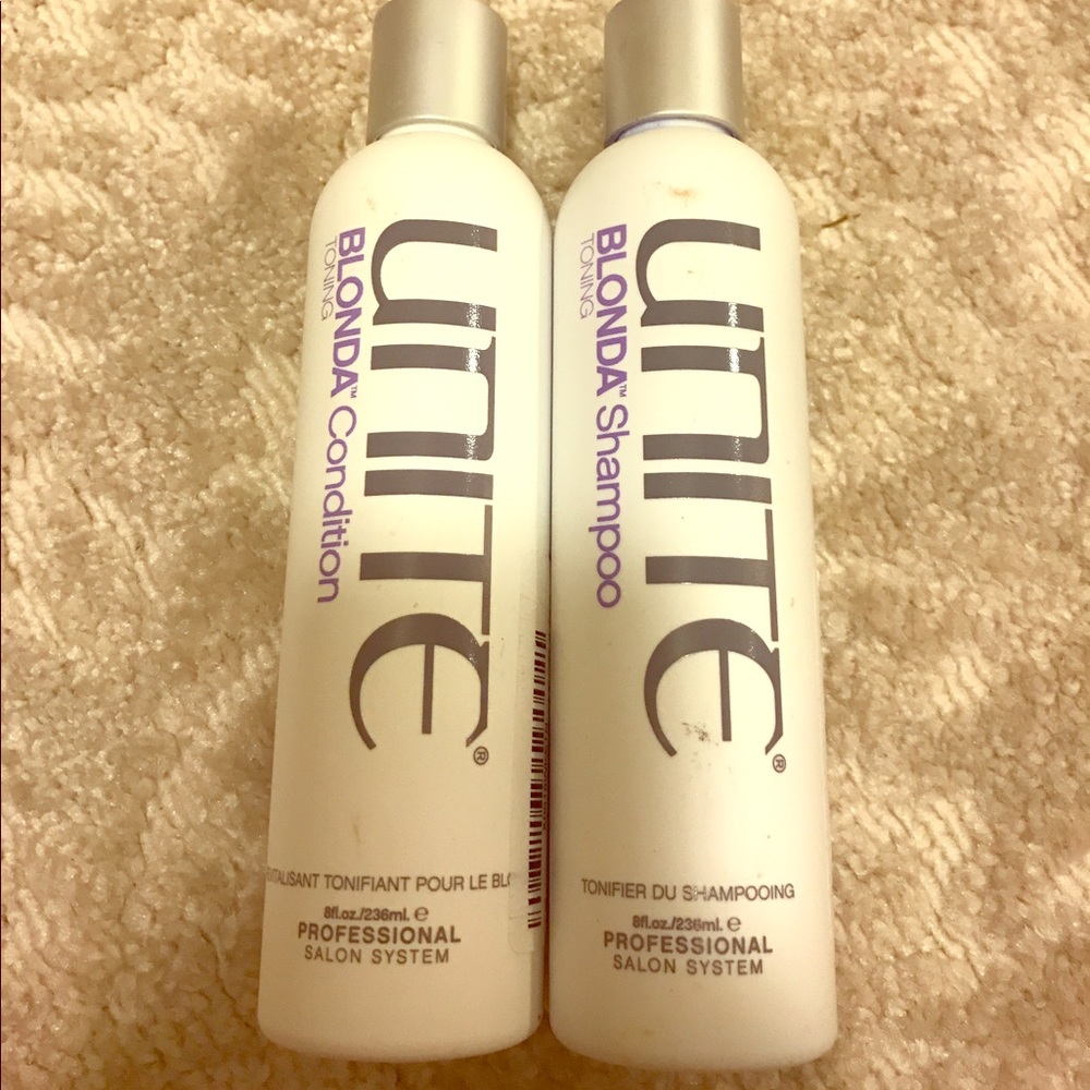 Unite Purple Shampoo and Conditioner