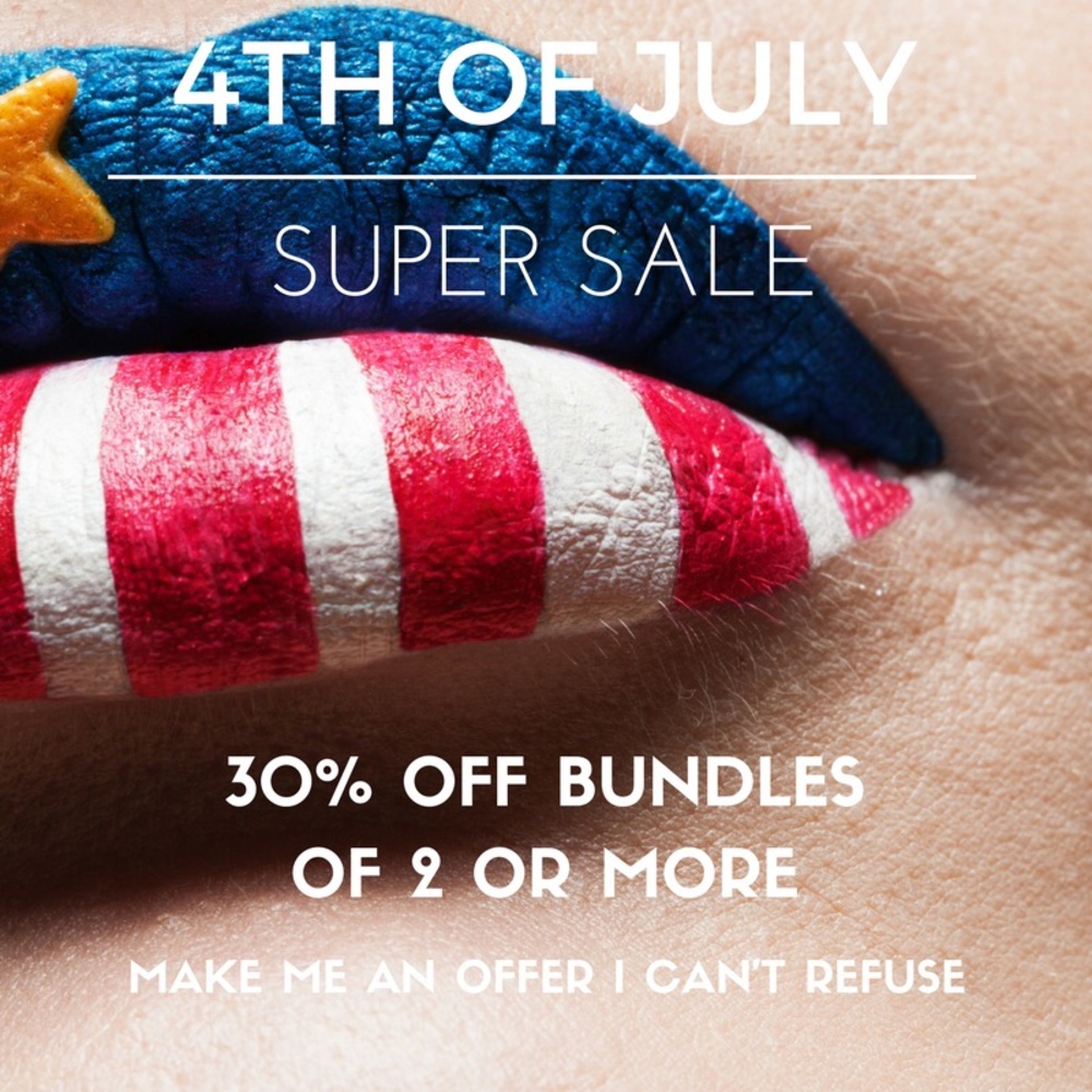 4th of July crazy sale !!!