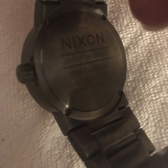 Gunmetal grey Nixon watch - Picture 2 of 2