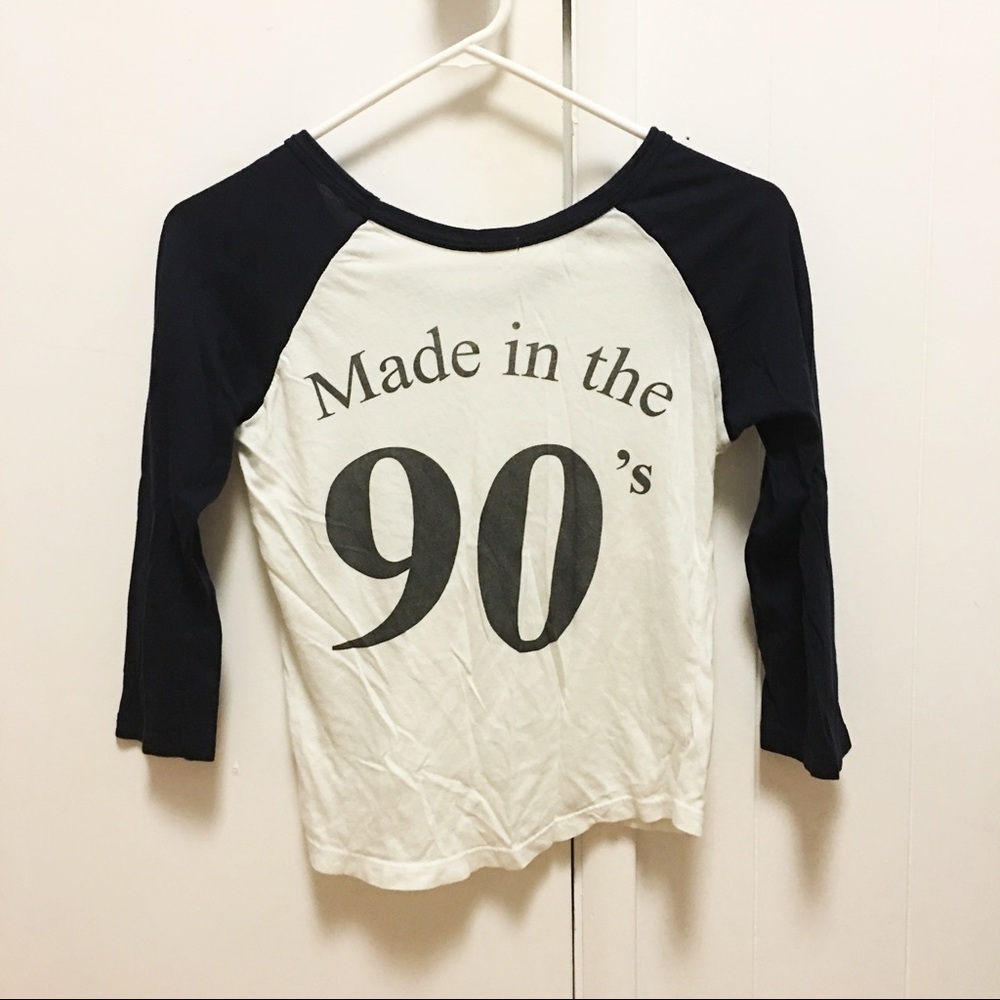 Brandy Melville baseball tee