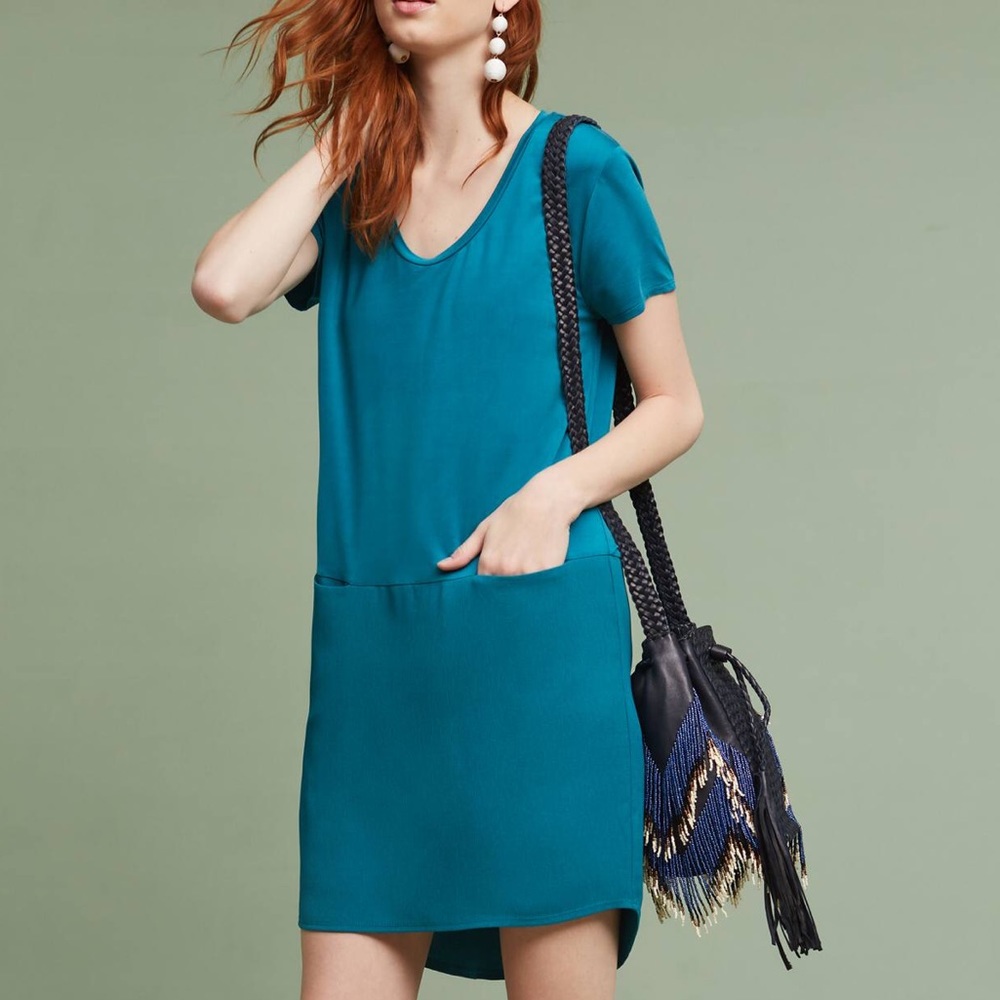ANTHROPOLOGY DOLAN SHIFT DRESS!