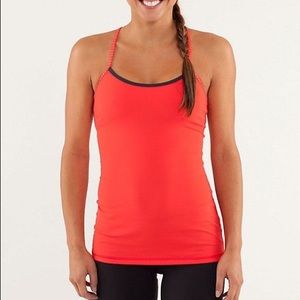 Lululemon power-Y Tank bloodorange