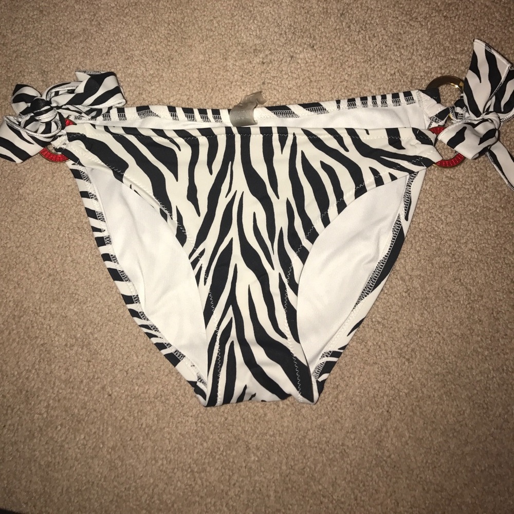 Victoria Secret Zebra Bathing Suit Bottoms