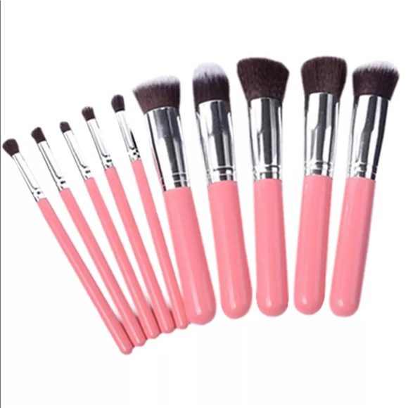 🌹🌹New 10pcs Makeup Brushes Set+2pc Mask - Picture 3 of 6
