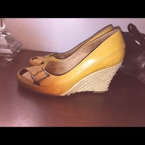 WORN ONCE!!! Aerosoles summer wedges!!!