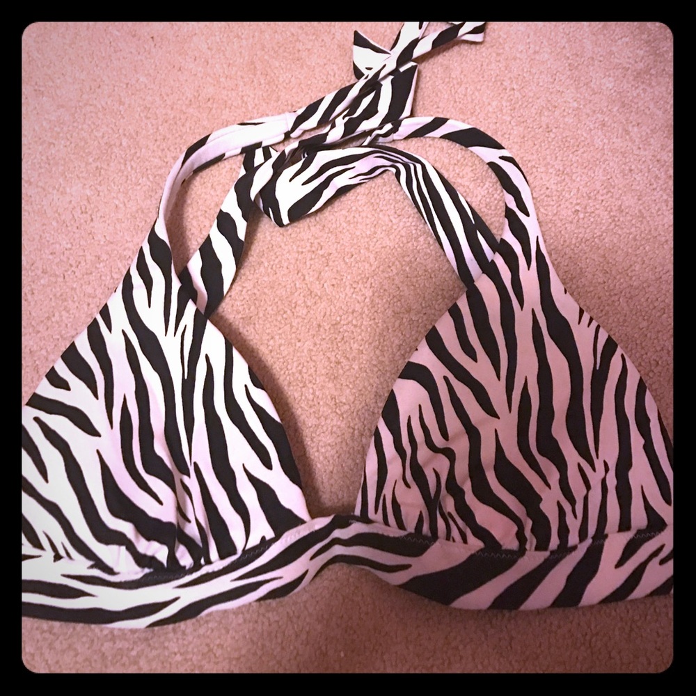 Victoria's Secret Zebra Halter Top