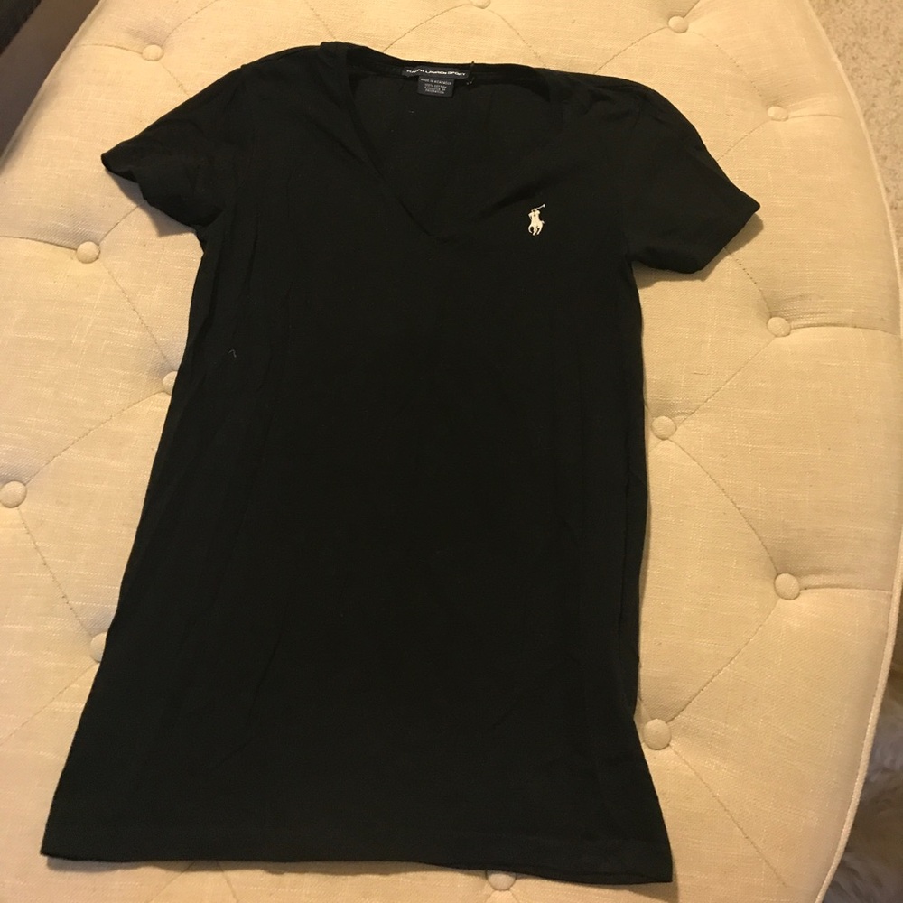 Simple black tee from Ralph Lauren