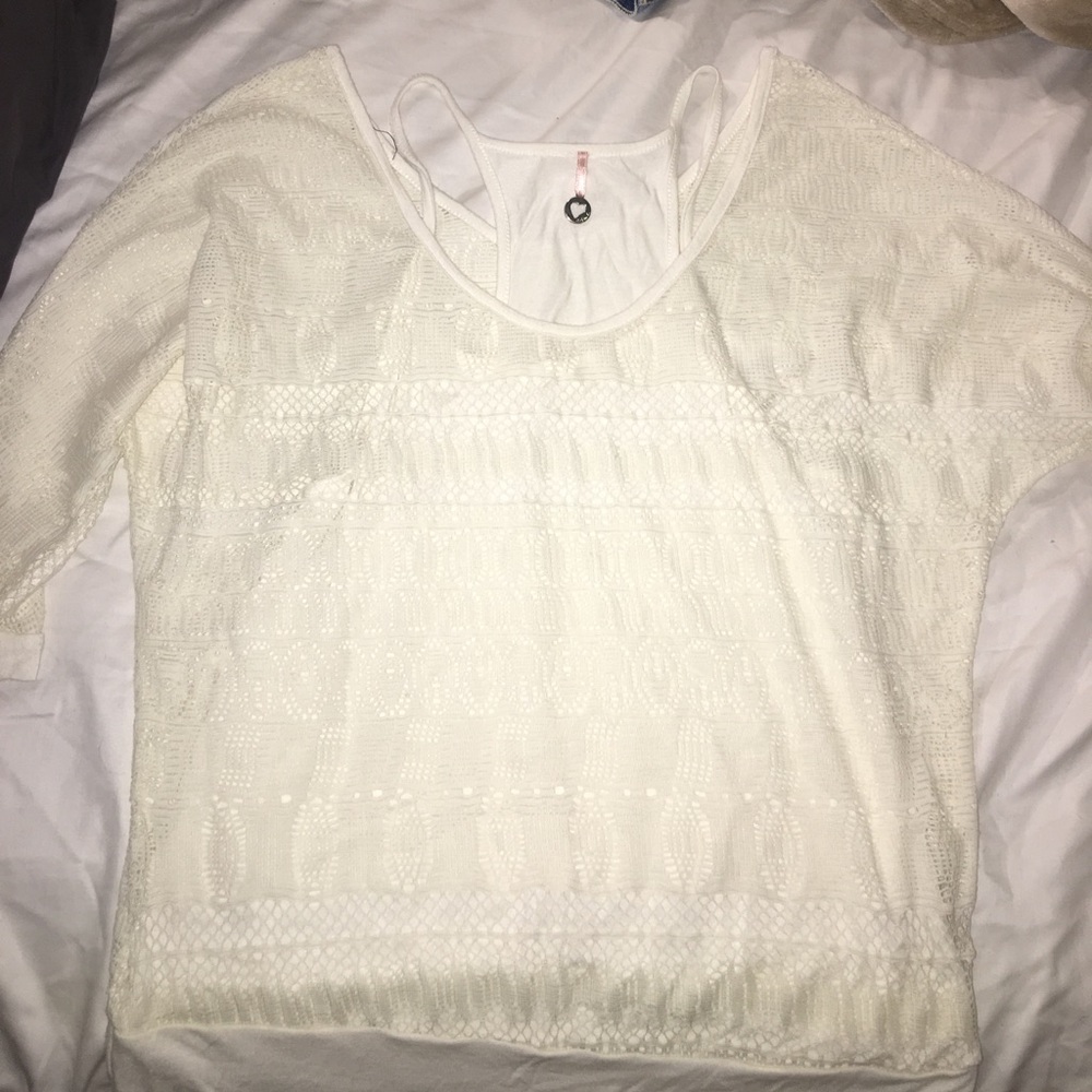 Lacey top