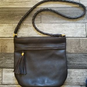 CEM brown leather bag