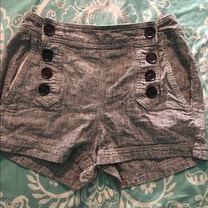 High waisted shorts