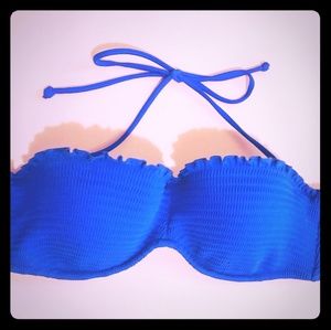 Victoria's Secret Swim Top - Blue - 36B