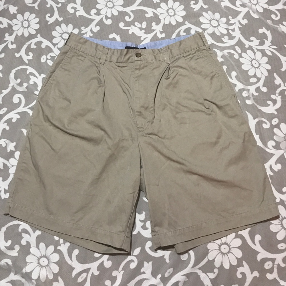 Tommy Hilfiger Mens Golf Tan Khaki Shorts Athletic