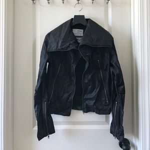 RVCA Faux leather Jacket