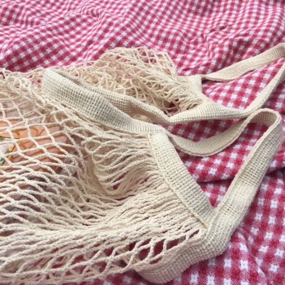 French Market Net Tote Bag - Picture 3 of 4