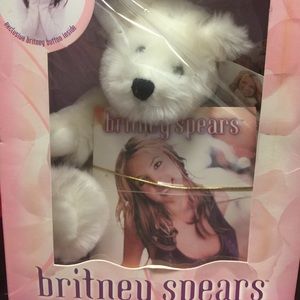 Britney Spears collectible bear and cd