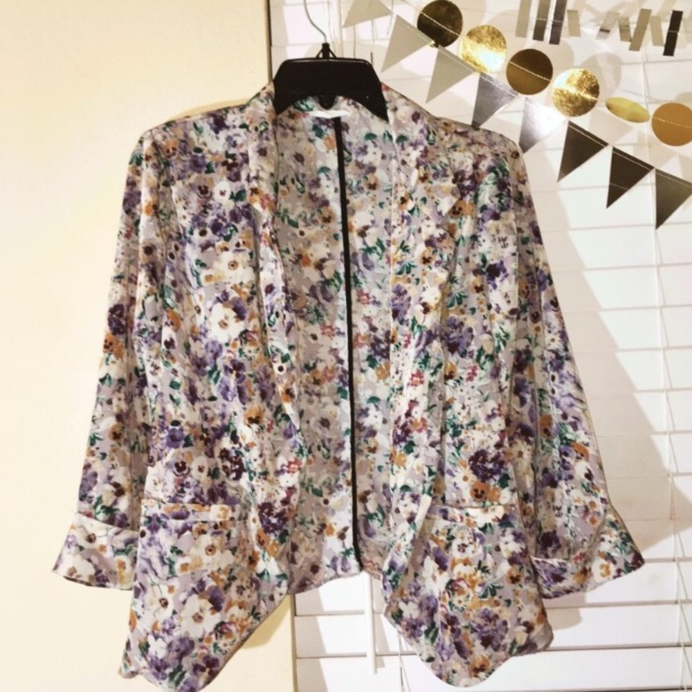 Lush Floral Kimono/Blazer #Lush #Nordstrom