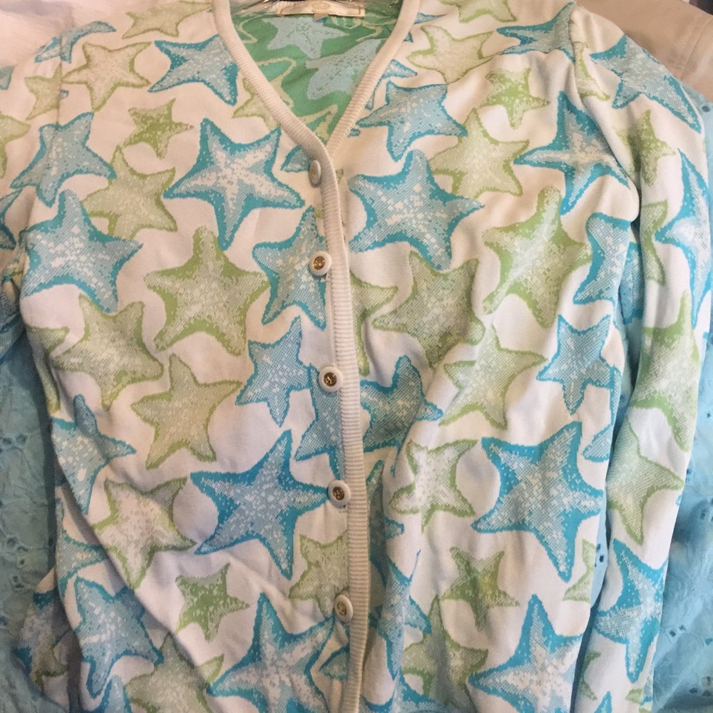 St. John's sweater and shirt