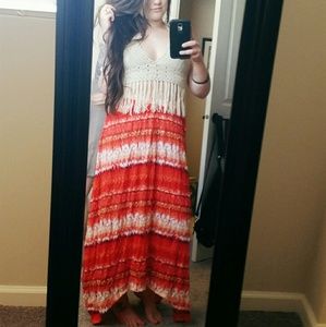 Handmade Tie Dye Maxi Skirt