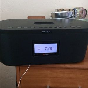 Sony clock radio