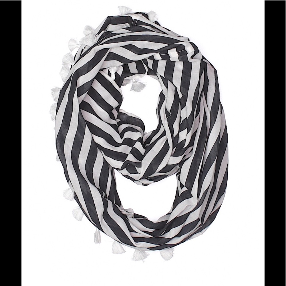 J. Crew Striped Cotton Summer Scarf
