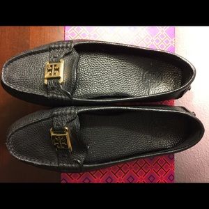 Tory Burch black loafers. Comfy. Stylish.