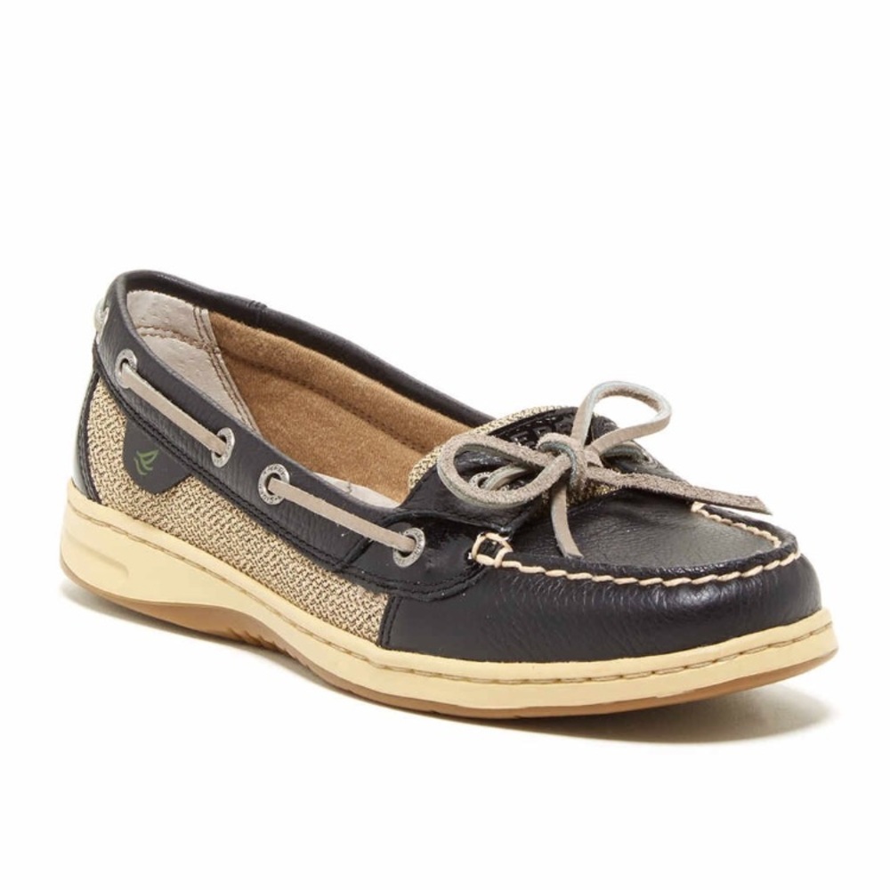 SPERRY • Black Angelfish Boat Shoes