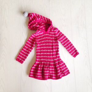 Baby Gap Hooded Sweater Dress