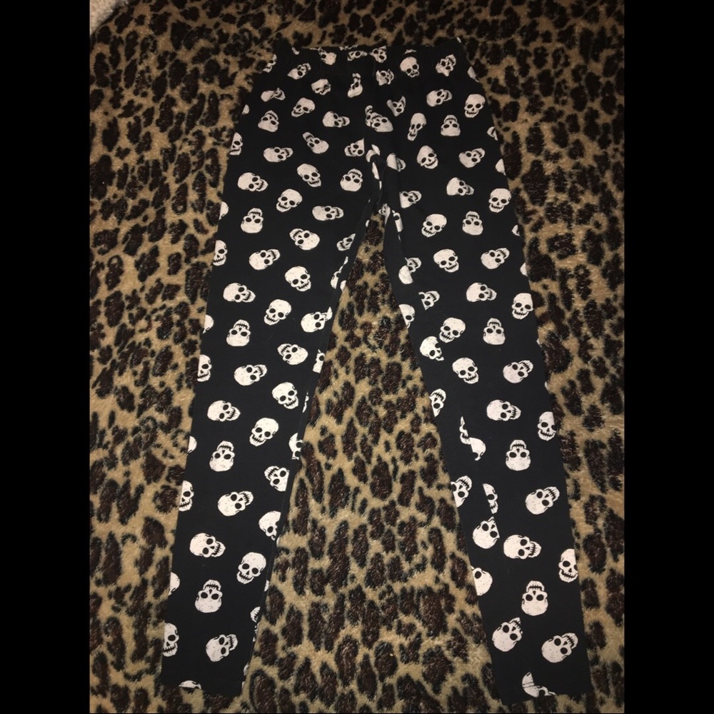 Skull leggings