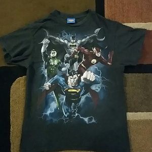 DC Comics Justice League Vintage Tee Shirt