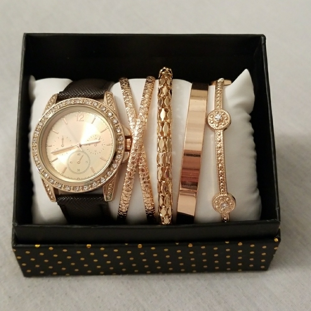 Rose Gold Arm Candy Set