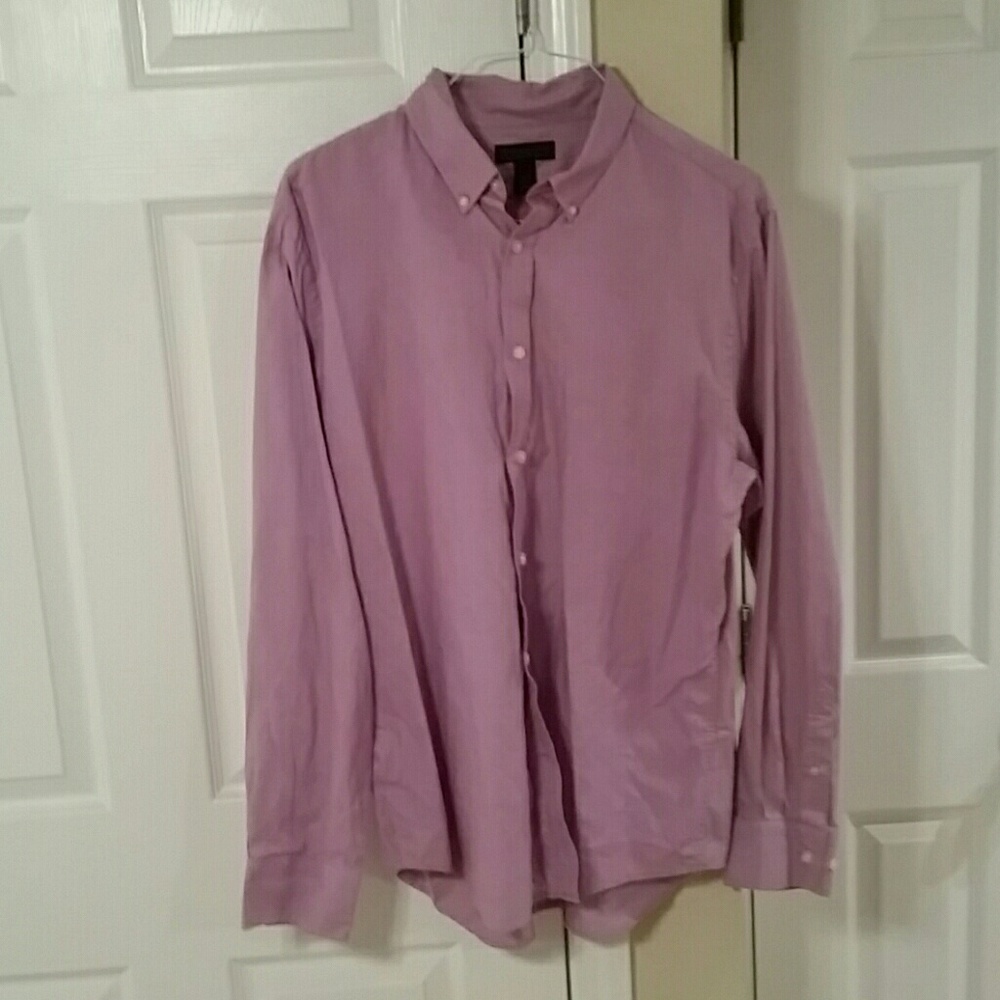 Express Premium Woven Cotton Dress Shirt XL