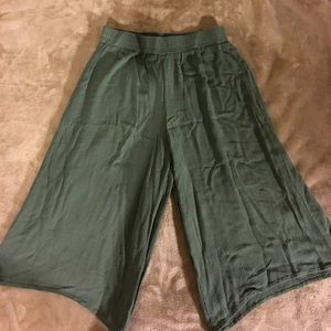 Forest Green culotte from F21