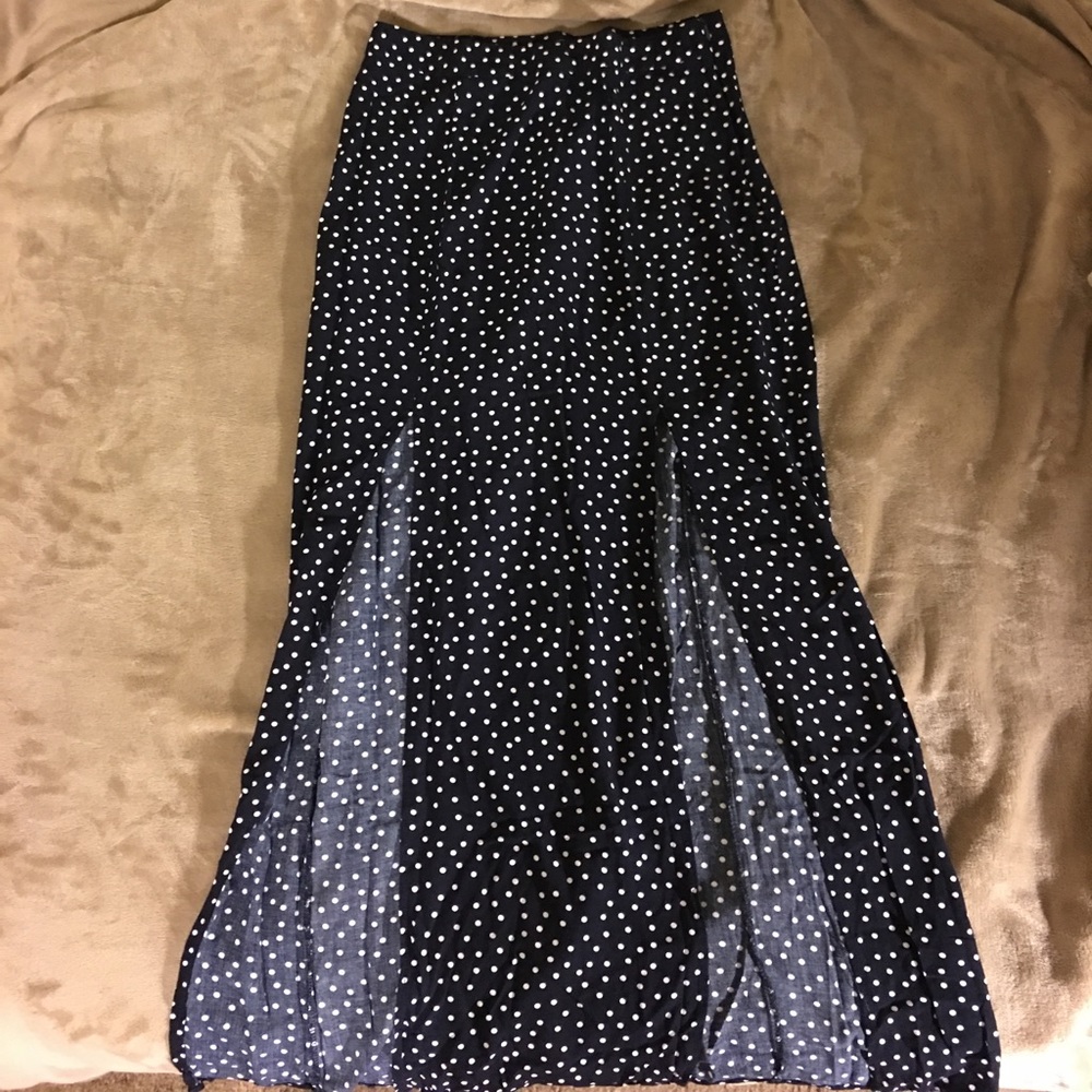 Polka dot skirt
