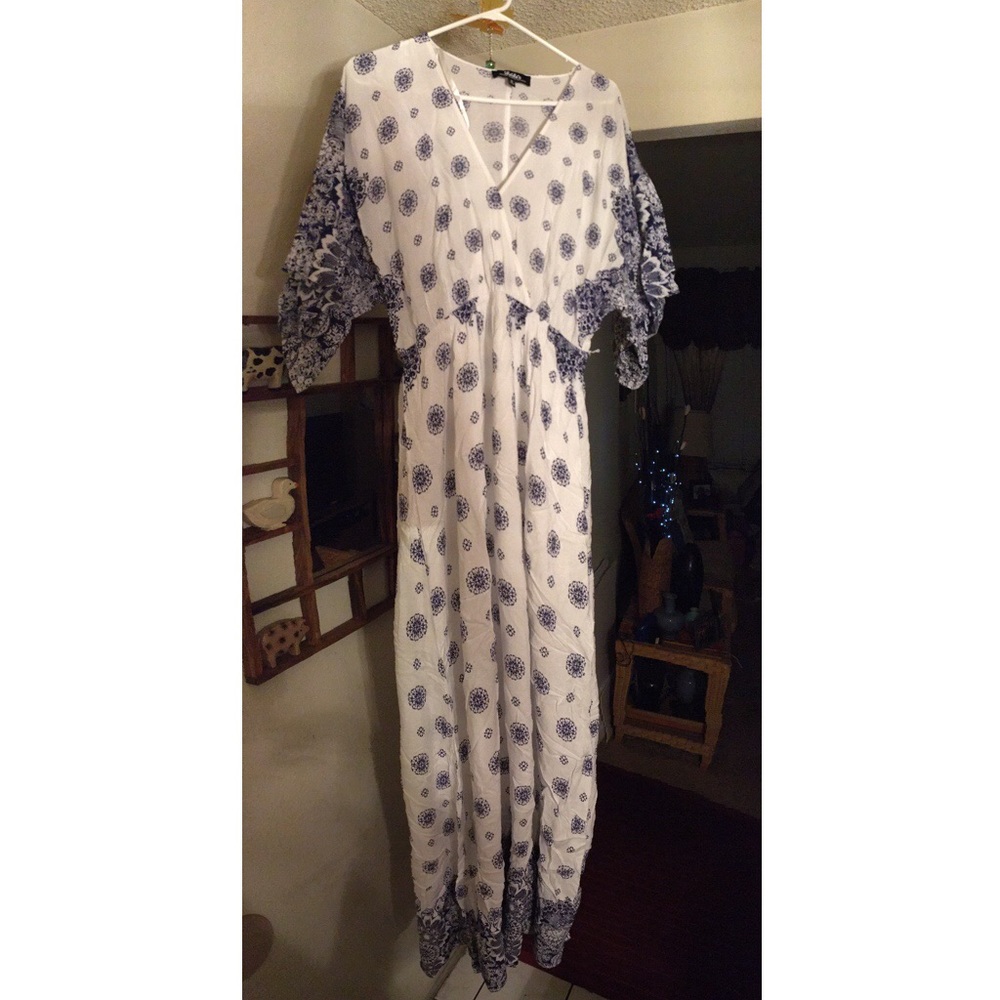 Boho inspired maxi dress