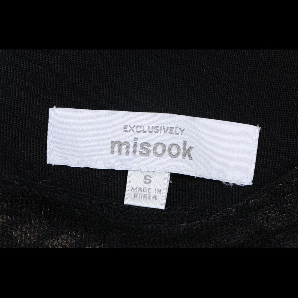 NIEMEN MARCUS MISOOK lace shell black dress LBD - Picture 6 of 8